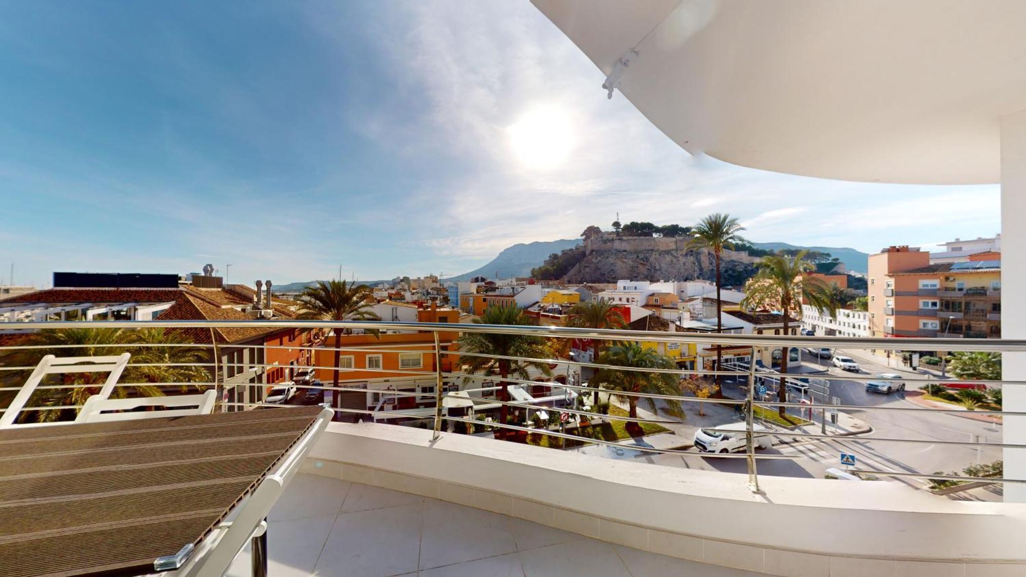 Denia Apartment Castle And Port Views With Ac Exteriör bild